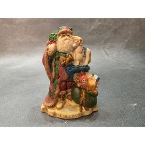 Vintage 1991 RSVP Santas of the Nations England Porcelain Figurine 8901 4.5"